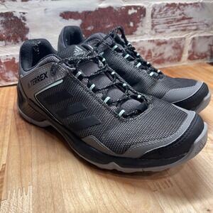 Adidas Terrex Eastrail Womens Hiking‎ Shoes Grey Black Mint EE6566 Size 6.5
